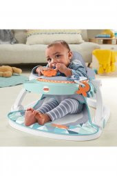 Fisher-price Tepsili Ana Kucağı - Penguen Adası, Mama Tepsisi Hayvan Temalı Taşınabilir Ana Kucağı - 1