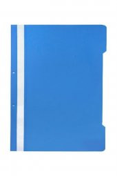 Plastik Telli Dosya Mavi 50li Paket - 1