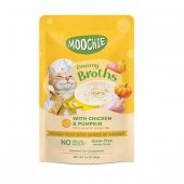 Moochie Parça Tavuk Etli Ve Balkabaklı Tahılsız Kedi Çorbası 40gr - 1