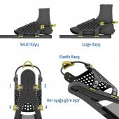 FOLDING FINS Katlanır Palet, Siyah/Sarı - 3