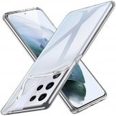 Samsung Galaxy S21 Ultra Kılıf Lüx Şeffaf Silikon - 1