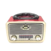 Everton RT-301 Bluetooth-USB-SD-FM Şarjlı  Nostaljik Radyo El Fenerli - 1