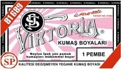 Viktoria 1 Kumaş Boyası Pembe 3lü - 1