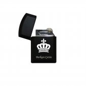 İsme Kişiye Özel Kral Tacı Temalı Gazlı Çakmak thumbnail 1