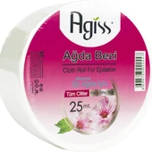 Agıss 25 Metre Tüm Ciltler Için Ağda Uygulama Bezi Rulo Şeklinde 25mt Ağda Bezi - 1