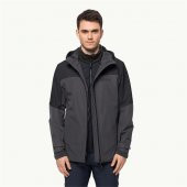 Jack Wolfskin 1115291-6000 Glaabach 3in1 Jkt M Erkek Mont - 1