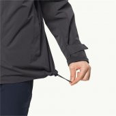 Jack Wolfskin 1115291-6000 Glaabach 3in1 Jkt M Erkek Mont - 5