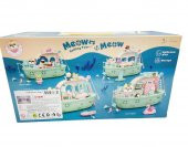 Çocuklar İçin Kedi Yelken Turu Tekne ve Aksesuarlar (Aya Toys Meow Meow) - 2