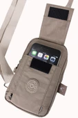 M 229 Mega Bag Krinkıl Kumaş Unisex Küçük Omuz, Göğüs Askılı Çanta, Telefonluk - 3