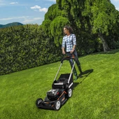 WORX WG749E 40Volt 4.0Ah. Li-ion 46CM Profesyonel Kömürsüz Şarjlı Çim Biçme - 10