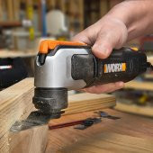 WORX WX686 250Watt Profesyonel Çok Amaçlı Devir Ayarlı Kesme Raspalama ve Zımpara + 19 Adet Aksesuar - 8