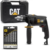 CAT DX17.1 750Watt 13mm Profesyonel Darbeli Matkap + 8 Parça Aksesuar - 1