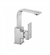 ECA AR MELİA 5 YIL GARANTİLİ KÖŞE BORULU KROM PİRİNÇ LAVABO BATARYASI 102118149 - 1