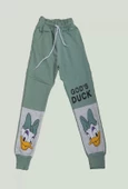 DaisyDuck Yeşil Eşofman Takım - 3