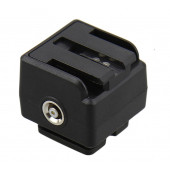 JJC JSC-5 Sony Flaş Adaptörü (Canon Nikon gibi Standart Flaş Kızaklı Makinelerde Sony Minolta Flaş Kullanım Adaptörü) - 1