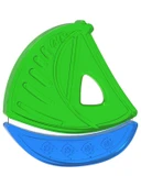 Baby Soft Renkli Sulu Diş Kaşıyıcı Mavi 569 - 1