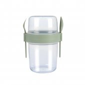 Dev Boy 4 lü Set Meyveli Yoğurt Kabı - Yemek Saklama Ve Müsli Kabı 1100 ML büyük boyuy - 8