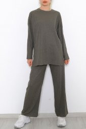 Uzun Kol Fitilli Takım Haki - 10147.1567. - 9