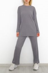 Uzun Kol Fitilli Takım Koyugri - 10147.1567. - 5