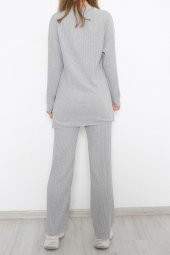 Uzun Kol Fitilli Takım Gri - 10147.1567. - 9