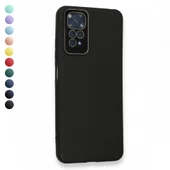 FitCase Xiaomi Redmi Note 11 / 11s Glass Kamera Korumalı Lansman Silikon Kapak - 1