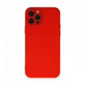 FitCase iPhone 12 Pro Max Glass Kamera Korumalı Lansman Silikon Kapak - 3