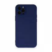FitCase iPhone 12 Pro Max Glass Kamera Korumalı Lansman Silikon Kapak - 6