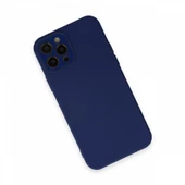 FitCase iPhone 12 Pro Max Glass Kamera Korumalı Lansman Silikon Kapak - 7