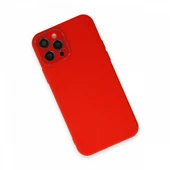 FitCase iPhone 12 Pro Max Glass Kamera Korumalı Lansman Silikon Kapak - 4