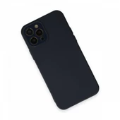 FitCase iPhone 12 Pro Max Glass Kamera Korumalı Lansman Silikon Kapak - 10