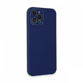 FitCase iPhone 12 Pro Max Glass Kamera Korumalı Lansman Silikon Kapak - 5