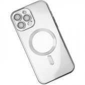 Coofbe Kamera Korumalı iPhone 14 Pro Max Magsafe Uyumlu Silikon Kılıf, Lazer Çerçeveli, Darbe Emici - 1
