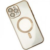Coofbe Kamera Korumalı iPhone 14 Pro Max Magsafe Uyumlu Silikon Kılıf, Lazer Çerçeveli, Darbe Emici - 7