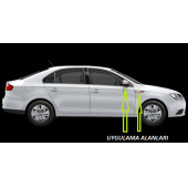 Seat FR Toledo Yan Aynalar Ve Çamurluk Yanı Damla Desen Bıçak Logo Arma Seti - 5