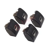 BMW 3 Serisi E46 X5 X3 İçin 4 Adet Cam Açma Düğme Kapağı 61316902175 thumbnail 3