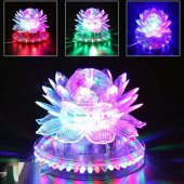 DİSKO LAMBASI RENKLİ DÖNEN DİSKO IŞIĞI LED LİGHT NOEL PARTY DİSCO LED DECOR MULTİ COLORS RENKLİ LED IŞIK - 2