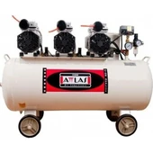 Attlas SK20100 100 lt Sessiz Yağsız Monofaze Kompresör - 1