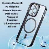 Baseus iPhone 14 Pro Max Ful Kaplama Kırılmaz Ekran Koruyucu ve Magsafe Kılıf, Air Armor Kılıf,Sararmaz - 11