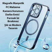 Baseus iPhone 14 Pro Max Ful Kaplama Kırılmaz Ekran Koruyucu ve Magsafe Kılıf, Air Armor Kılıf,Sararmaz - 7