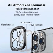 Baseus iPhone 14 Pro Max Ful Kaplama Kırılmaz Ekran Koruyucu ve Magsafe Kılıf, Air Armor Kılıf,Sararmaz - 2