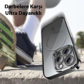 Baseus iPhone 14 Pro Max Ful Kaplama Kırılmaz Ekran Koruyucu ve Magsafe Kılıf, Air Armor Kılıf,Sararmaz - 10
