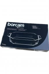 Paşabahçe premium borcam tepsi -2 li borcam fırın ve servis tepsisi 59974 - 3