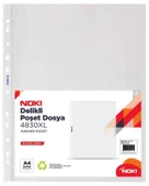 Noki XL A4 Poşet Dosya 100lü Paket 4830XL - 1