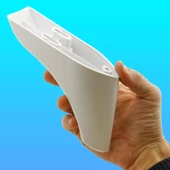 Göknar Lüks Mobilya Kanepe Sehpa Tv Ünitesi Koltuk Ayağı 10 Cm Beyaz Baza Ayakları thumbnail 4