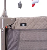 Sunny Baby Prego Oslo Park Gri + Sünger Yatak 70x110 cm thumbnail 2