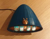 Retro Temalı Nixie Saat Plastik Aparat - 8