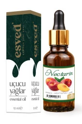 Nektarin Kokusu Saf Esansiyel Uçucu Yağ Buhurdanlık Yağı Difüzör Esansı Aromaterapi Ortam Koku 10ml thumbnail 1