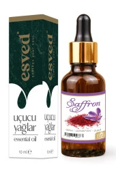 Safran Kokusu Saf Esansiyel Uçucu Yağ Buhurdanlık Yağı Difüzör Esansı Aromaterapi Ortam Koku 10ml thumbnail 1