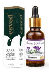 Kar Çiçeği Kokusu Saf Esansiyel Uçucu Yağ Buhurdanlık Yağı Difüzör Esansı Aromaterapi Ortam Koku 10ml thumbnail 1