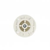 5 CM 50 LİK PLASTİK BEYAZ YUVARLAK AYAK ( 4 ADET) - 2